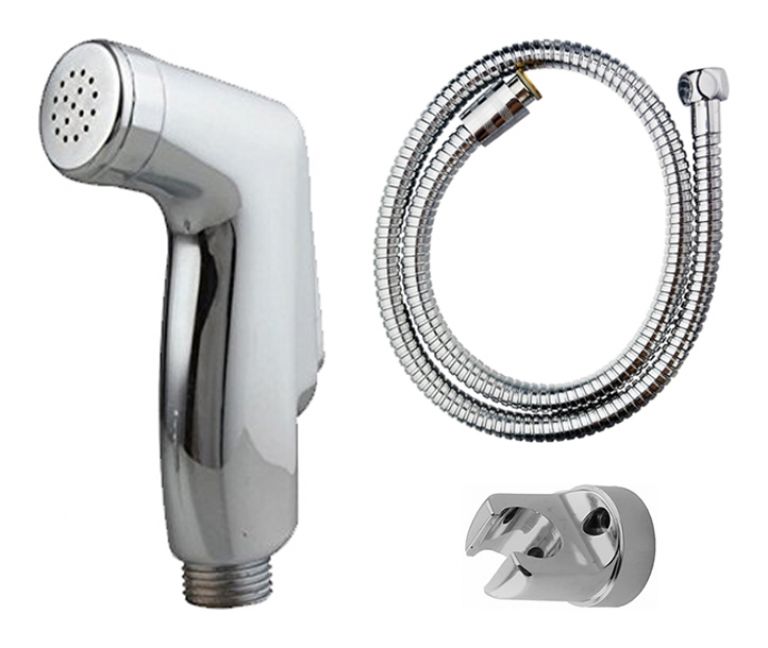 Euroline Health Faucet Set Hansa with 1m Shower Tube and ABS Hook